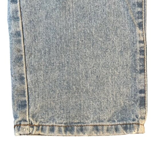 Vintage Mens BCC Blues Light Wash High-Waisted Denim Jeans 33x30 - Picture 11 of 14